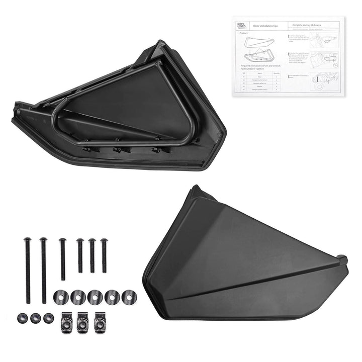 Can-Am Maverick X3 Front Lower Door Inserts & Console Storage Bag - KEMIMOTO