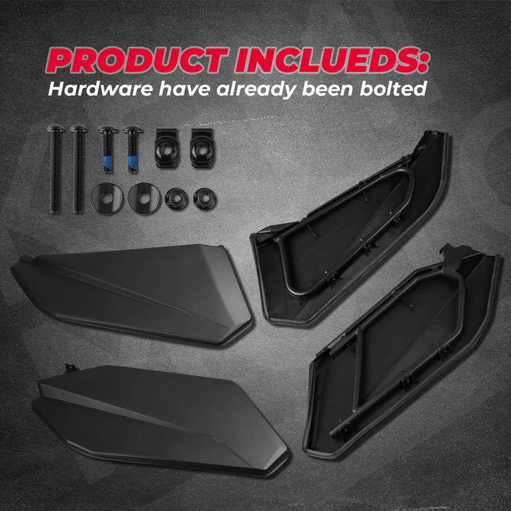 Can-Am Maverick X3 MAX Lower Doors Panels & Front Door Strorage Bags - KEMIMOTO