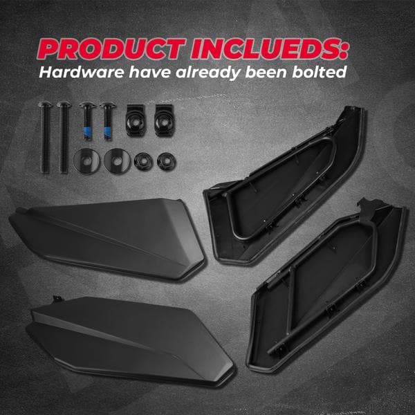 Can-Am Maverick X3 MAX Lower Doors Panels Kit & Navigation Storage Box and Holder - KEMIMOTO