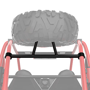 Side Rear View Mirrors and Spare Tire Carrier Mount Fit Polaris RZR Turbo - Kemimoto