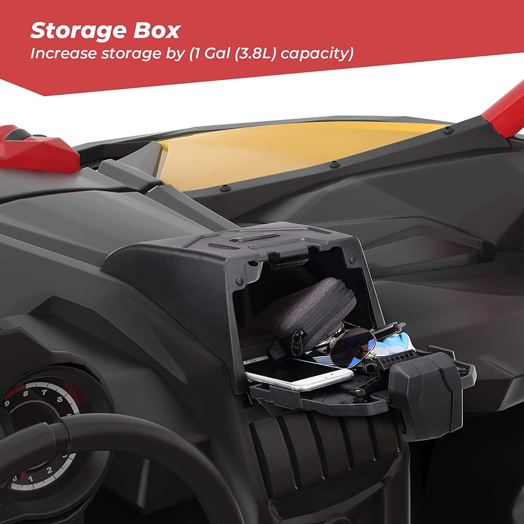 Can Am X3 Tablet Holder With Storage Box - Kemimoto