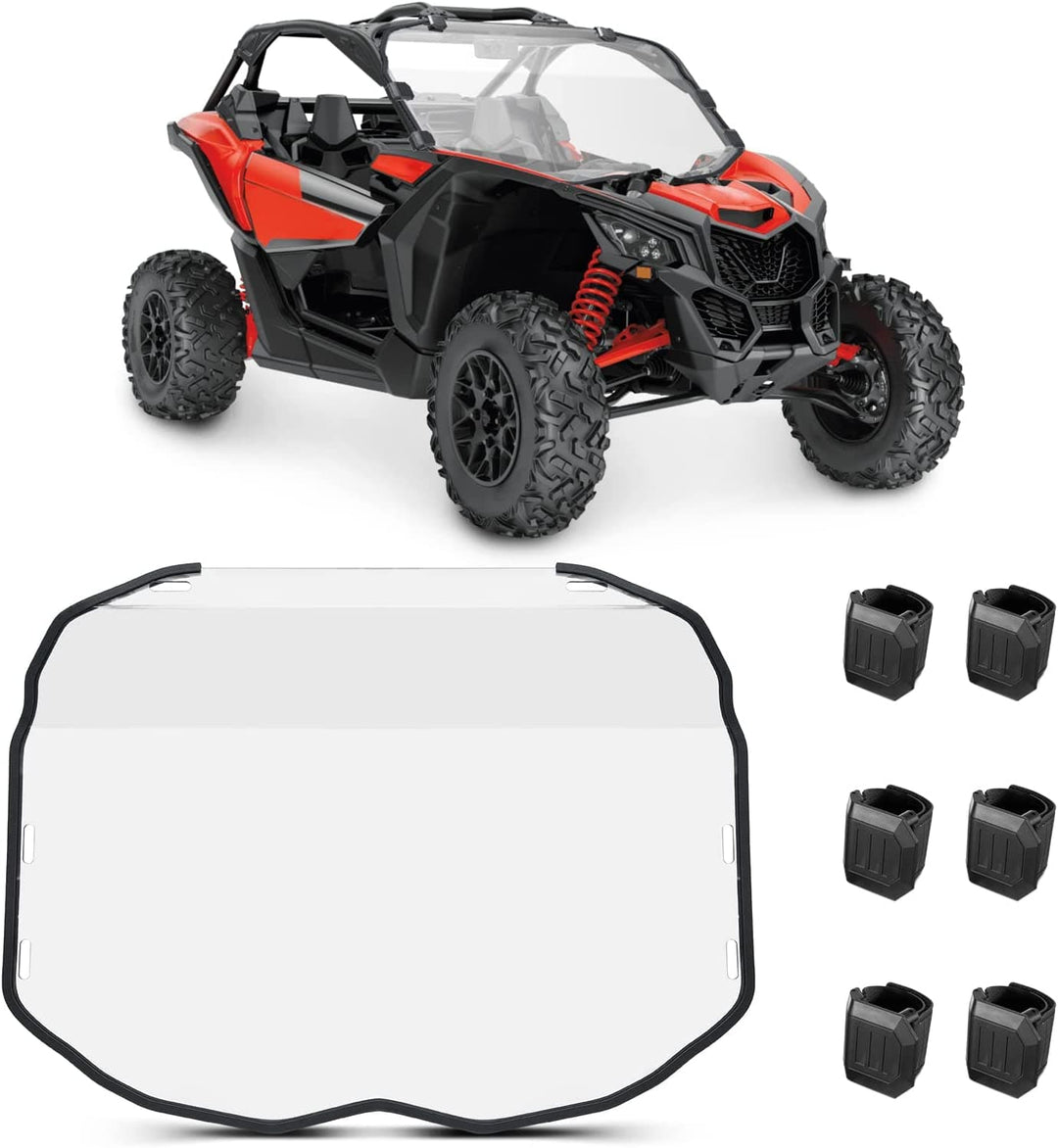 Can Am Maverick X3 Full Windshield - Kemimoto
