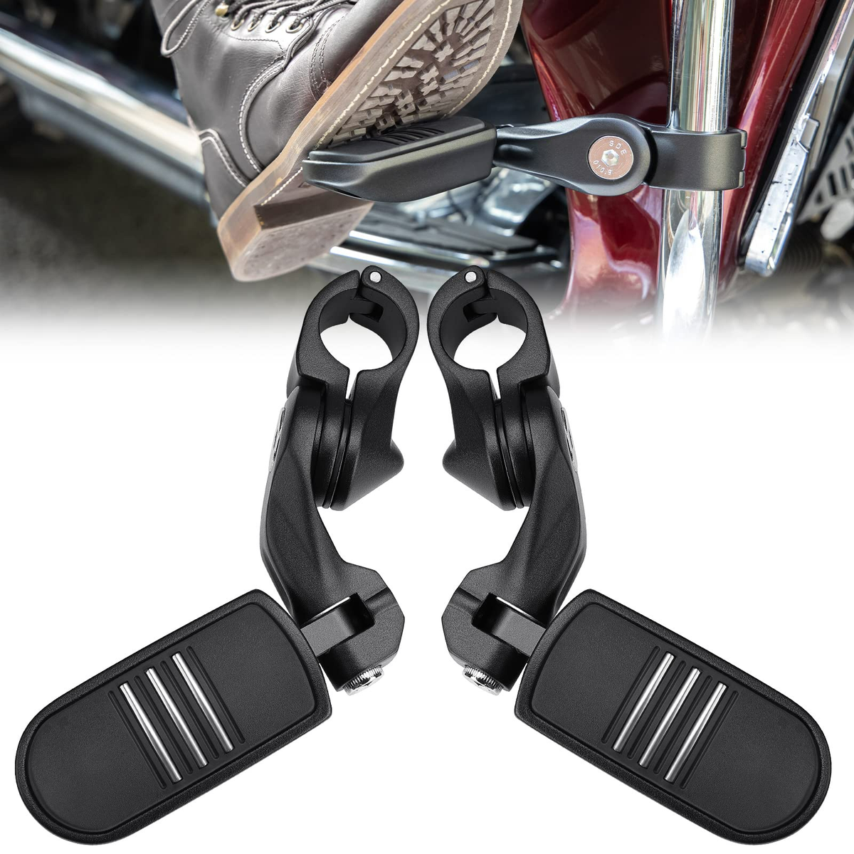 Motorcycle Highway Foot Pegs – Kemimoto