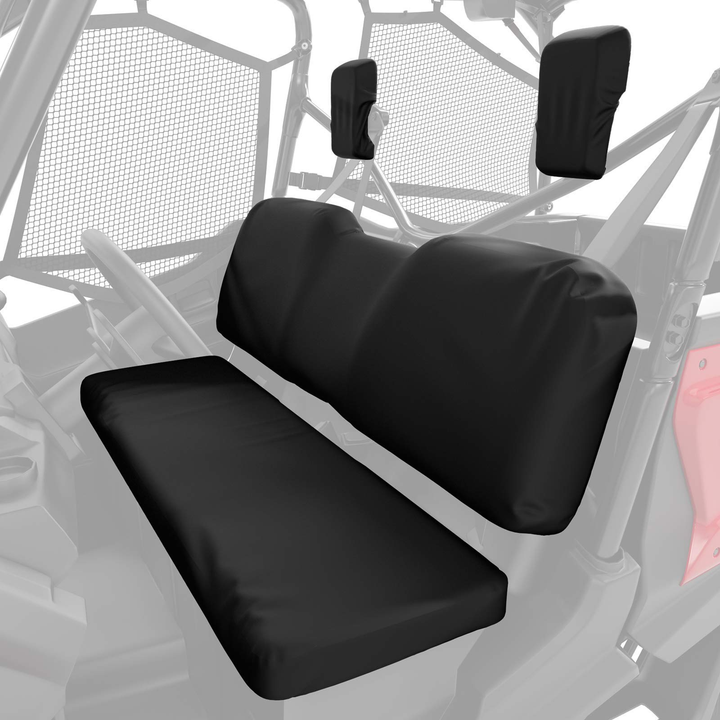 Pioneer Seat Cover Front Seat Only (Black) - Kemimoto