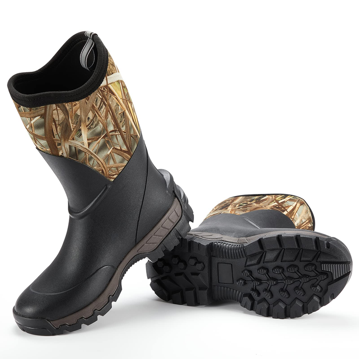 Hunting Waterproof Rubber Boots - Kemimoto