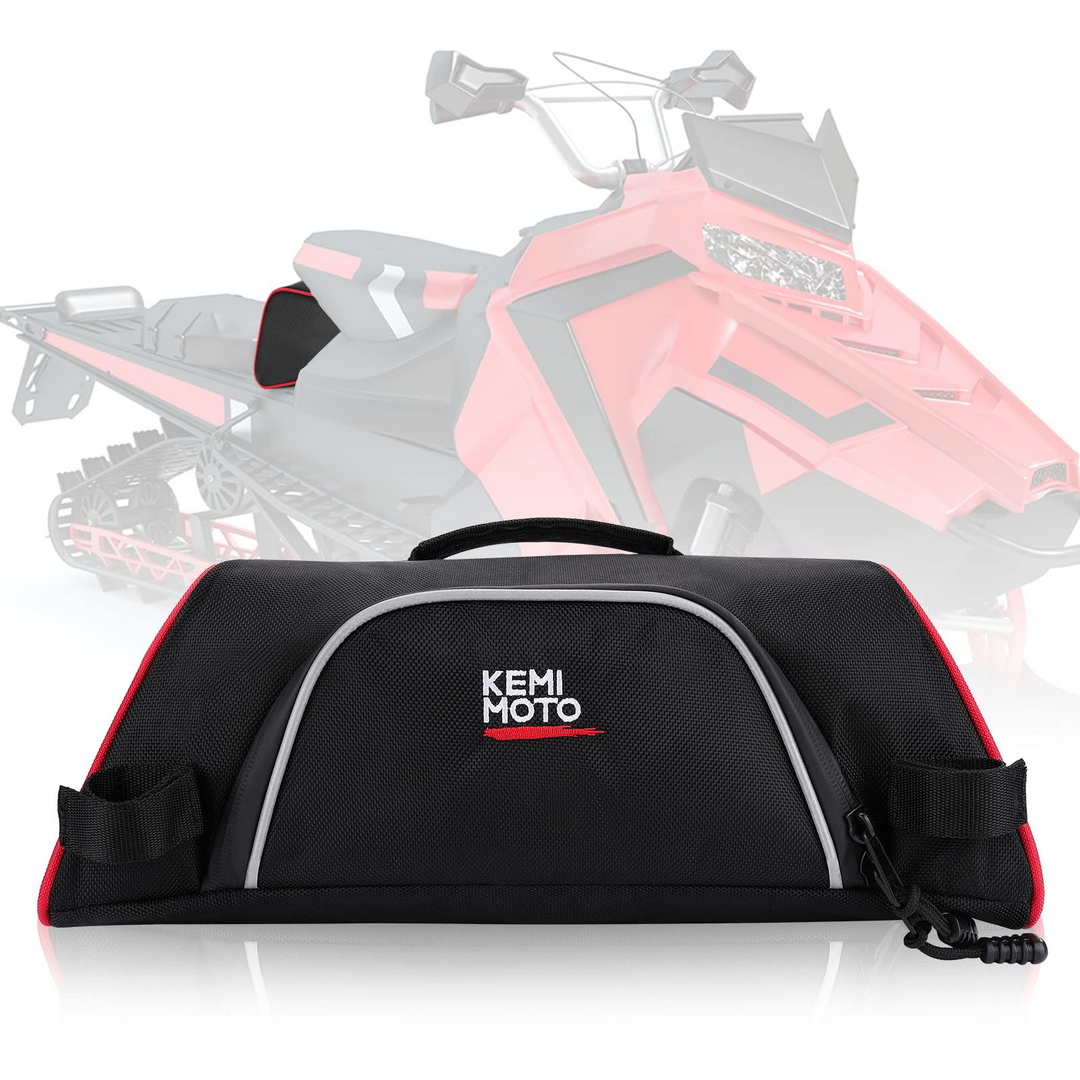 Upgraded 1680D Snowmobile Under Seat Bag Fit Polaris Indy 550 600 800 RMK 800 Pro RMK 600 Dragon 800 - Kemimoto