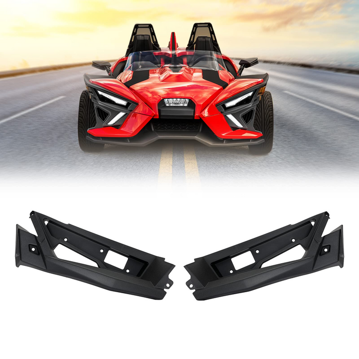 Upper Accent Pannel Kit Fit Polaris Slingshot S/R/SL/SLR/GT 2PCS - Kemimoto