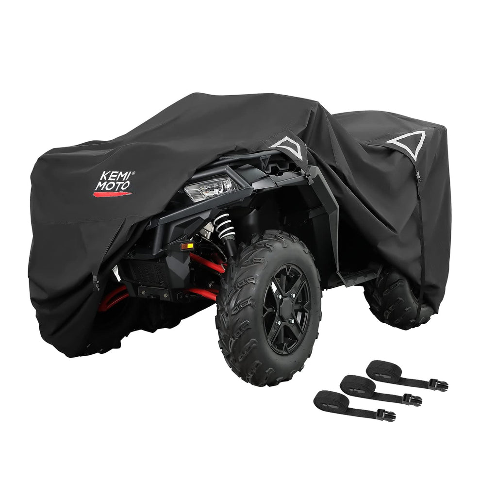 QYMOTO Heavy Duty ATV Cover For Large 2-UP Models - 420D Waterproof Outdoor Protection