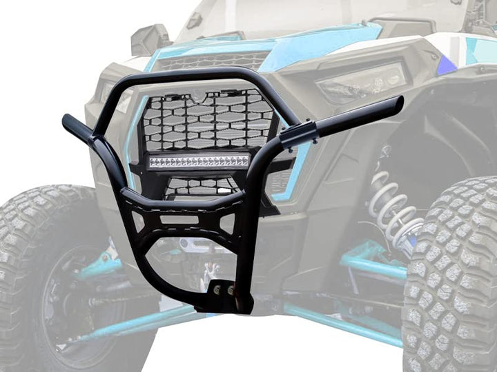 Front Grill Light and Front Bumper Fit Polaris RZR XP/XP4 1000 - Kemimoto
