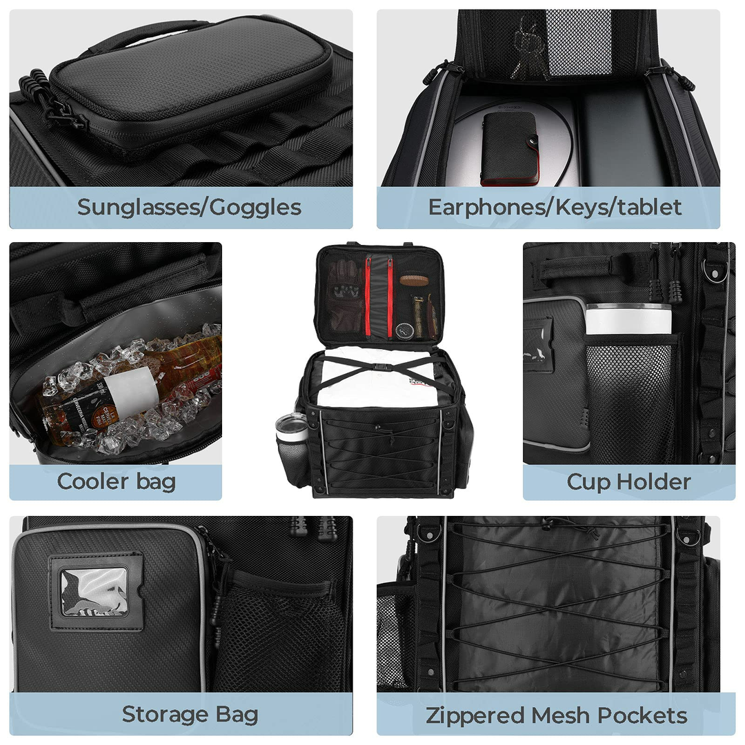 Harley Travel Luggage Tail Bag - Kemimoto