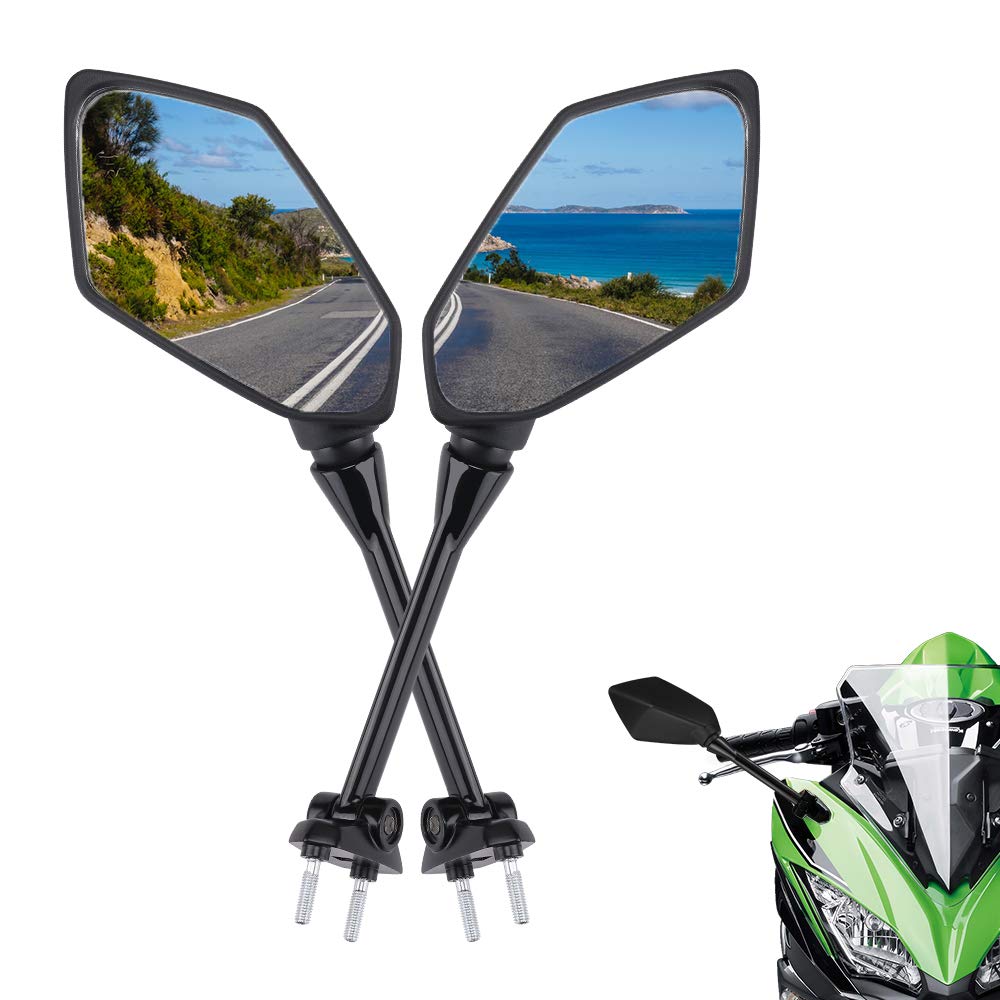 Motorcycle Mirrors Rear View Fit Ninja - Kemimoto