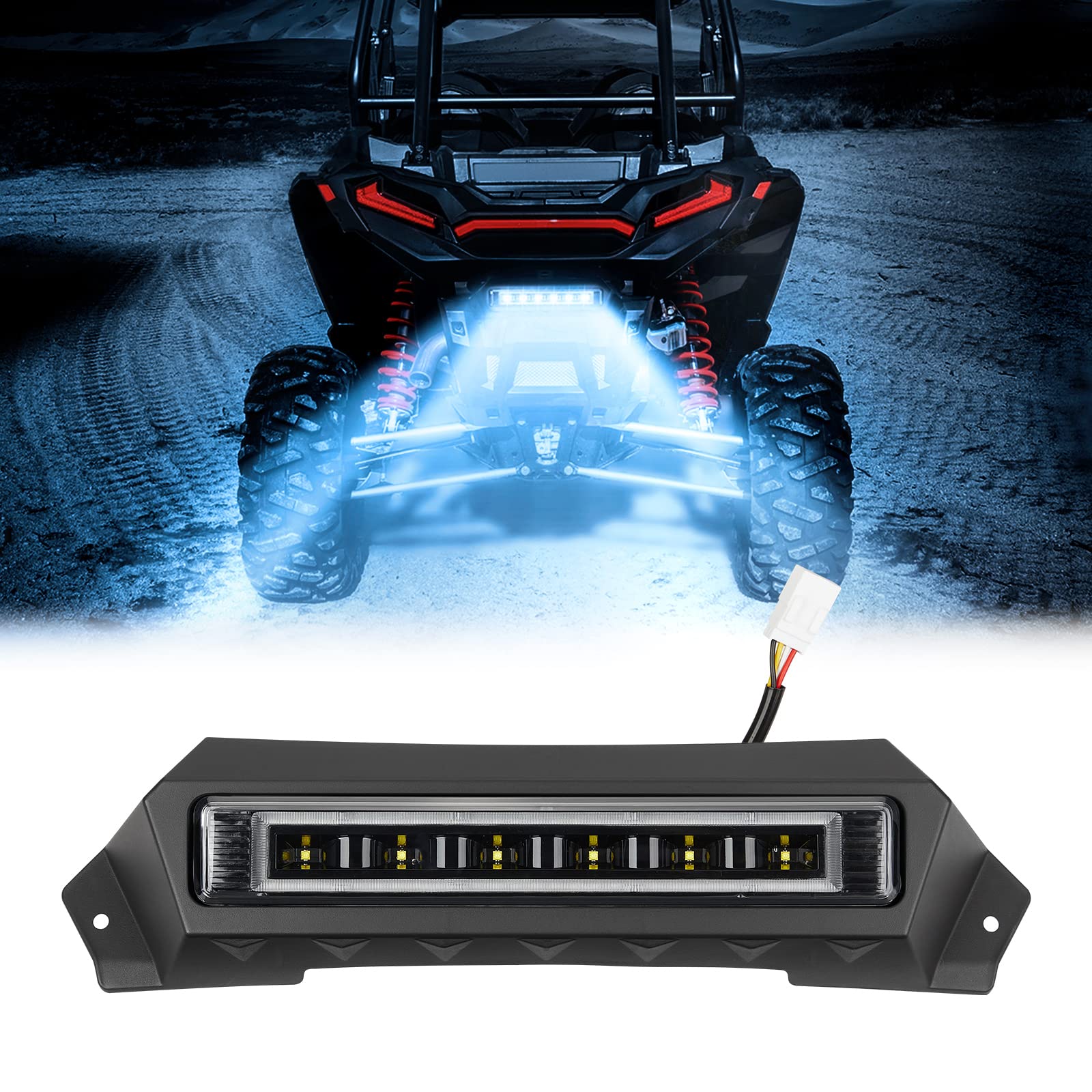 Pair Caltric LED Rear Taillights For Polaris RZR 900 (2015-2021) - Left & Right - 2412342/2412341