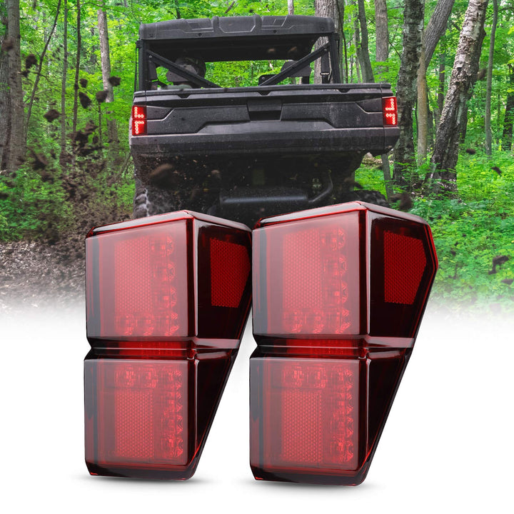 Tail Lights Fit Polaris Ranger 1000 XP/ Crew (2018-2023) - Kemimoto