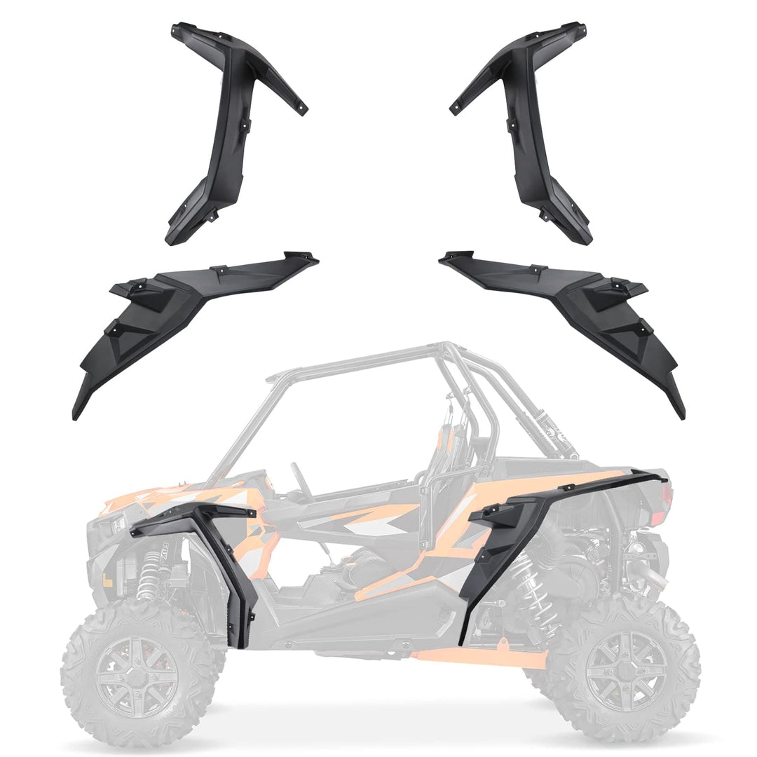 RZR Fender Flare,Against Mud and Dirt 8.5 Inch Mud Flap - Kemimoto