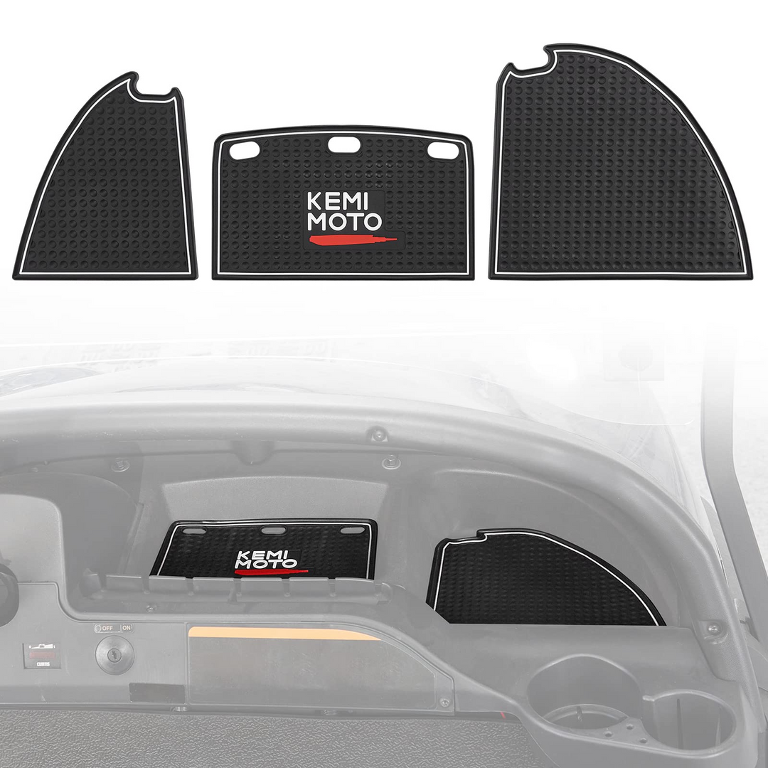 Golf Cart Dash Liner Mats Compatible with Club Car 2004-2023 - Kemimoto