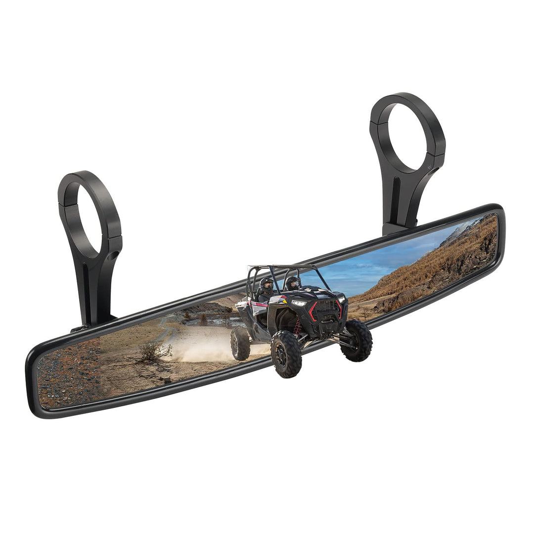 UTV Rear View Mirror with 2" Clamps - Kemimoto