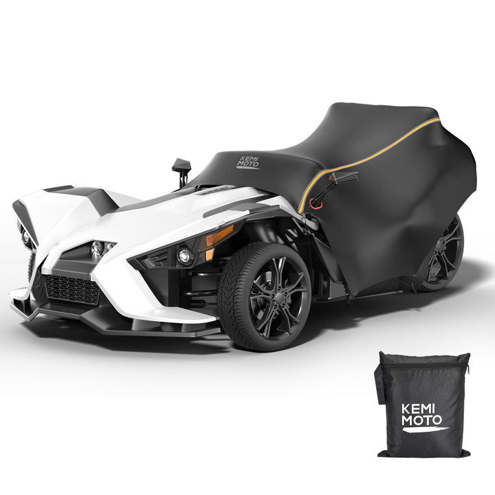 Half Cover Cockpit Cover Compatible with Polaris Slingshot - Kemimoto