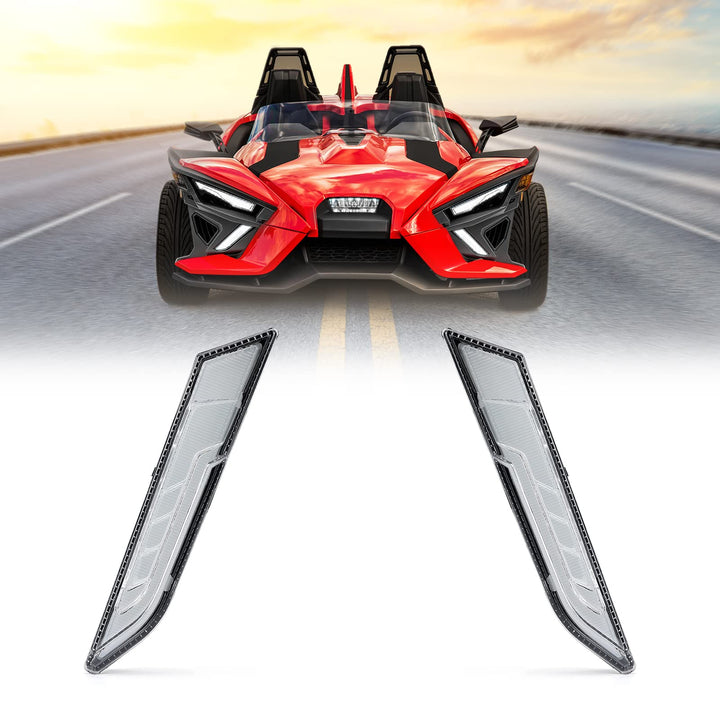 Front Lower Accent Panel Light Kit Compatible With Polaris Slingshot S/GT/R/LE/SL - Kemimoto