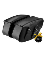 34L Motorcycle Synthetic Leather Saddlebag for Harley
