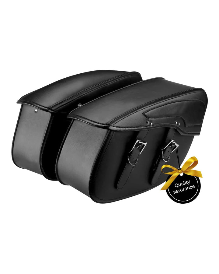 Harley Motorcycle Synthetic Leather Saddlebag - Kemimoto