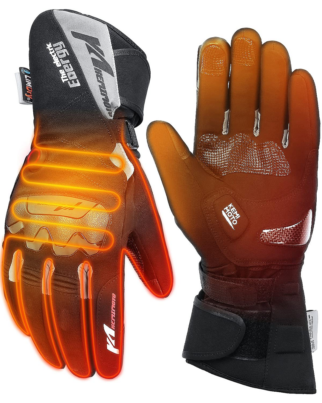 Electric 2025 motorcycle gloves
