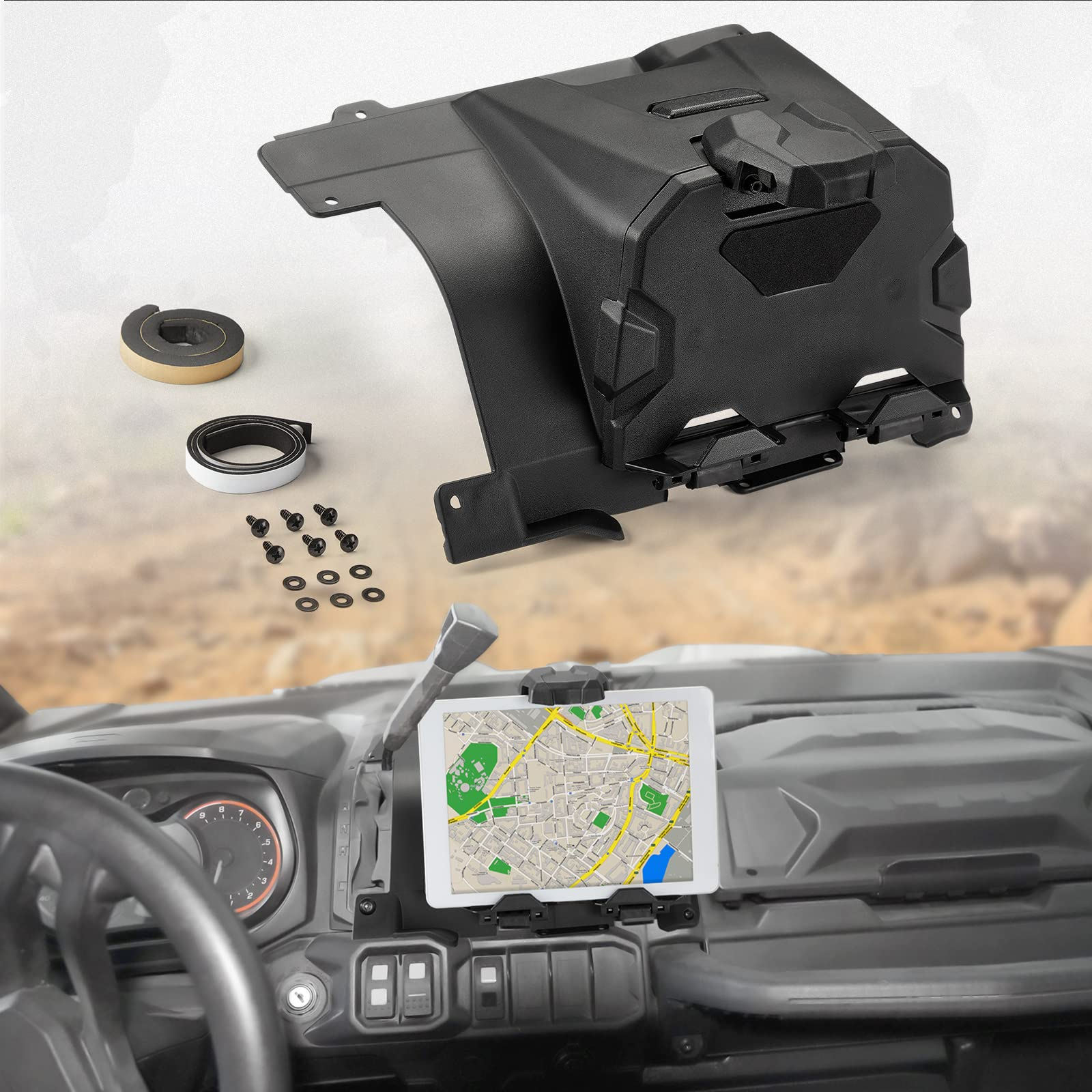 Electric Device Tablet Holder Fit Can am Defender (Max) HD10 HD8 HD5 - Kemimoto