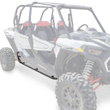Nerf Bars Rock Sliders, 4 escalones laterales de acero Tree Kickers compatibles con 2014-2023 Polaris RZR XP4 1000 / 4 Turbo