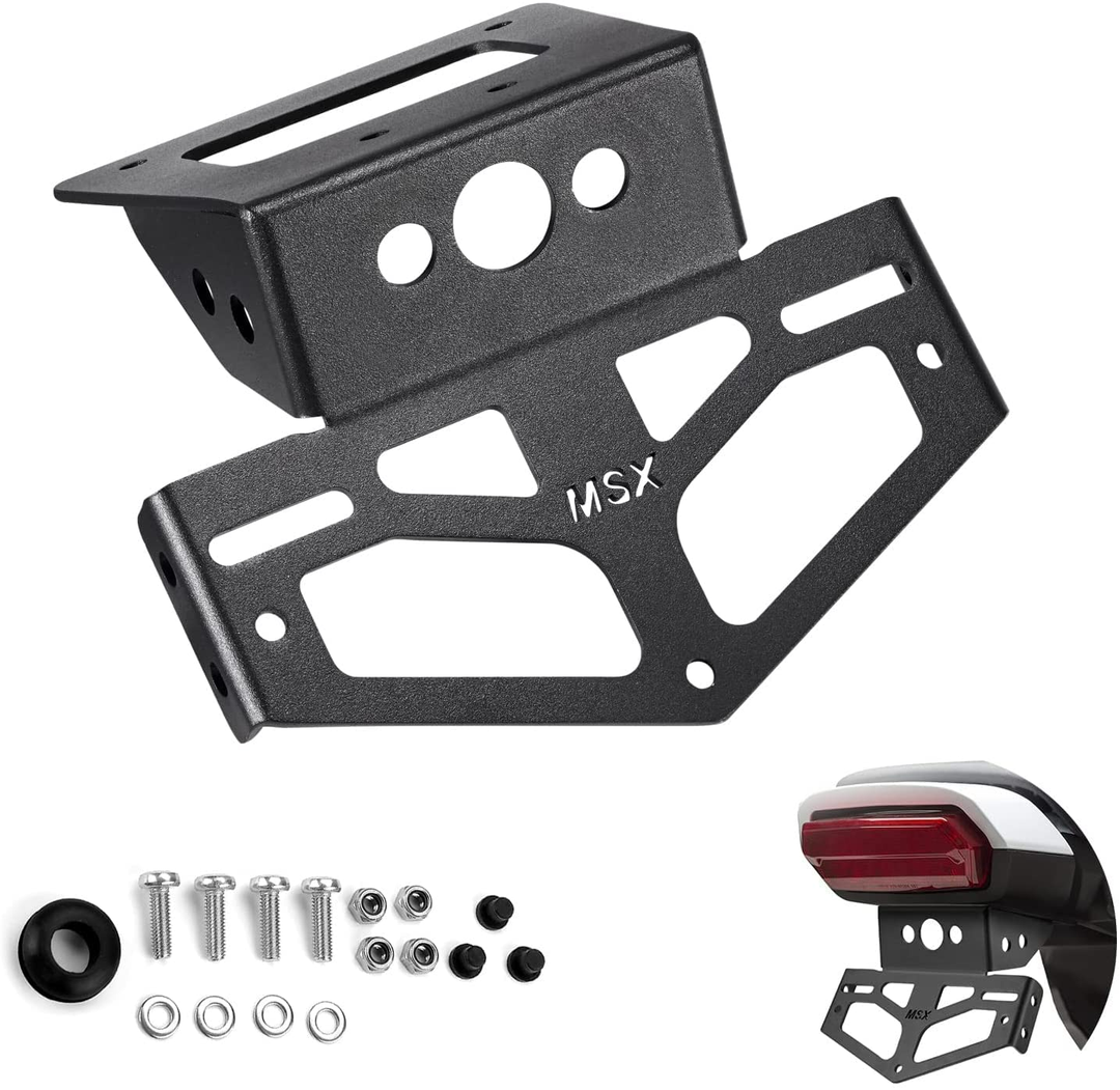 Honda Grom License Plate Bracket Holder Fender Eliminator Kits - Kemimoto