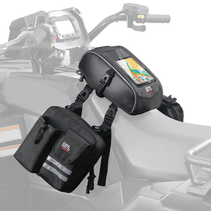 ATV Motorcycle Saddle Tank Bag with Cooler Luggage