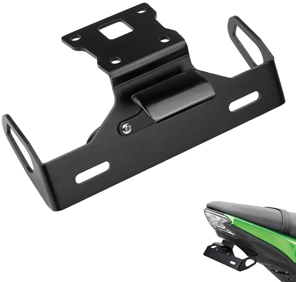 Kawasaki Z125/Z125 Pro Fender Eliminator License Plate Bracket - Kemimoto
