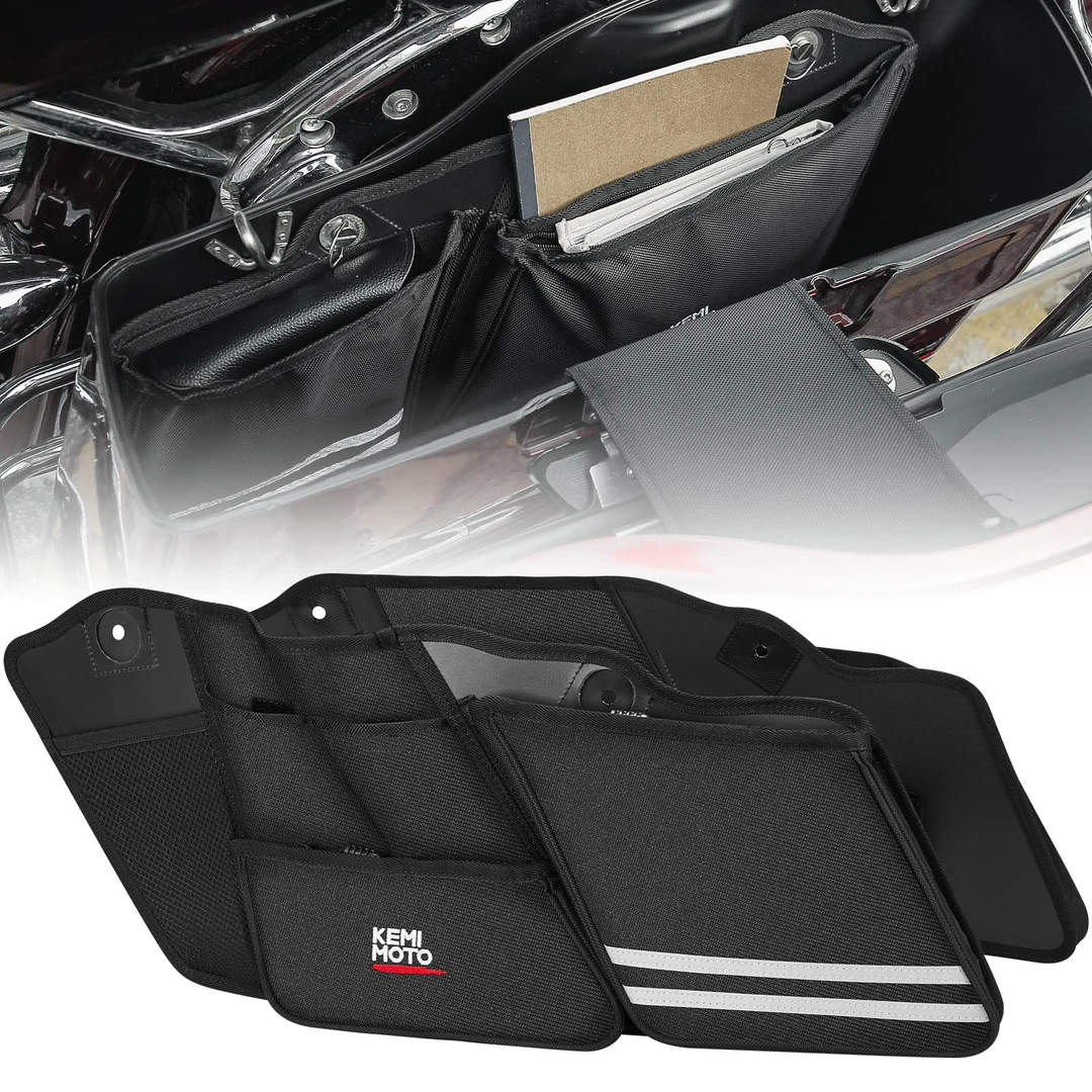 Street glide saddlebag organizer 2025