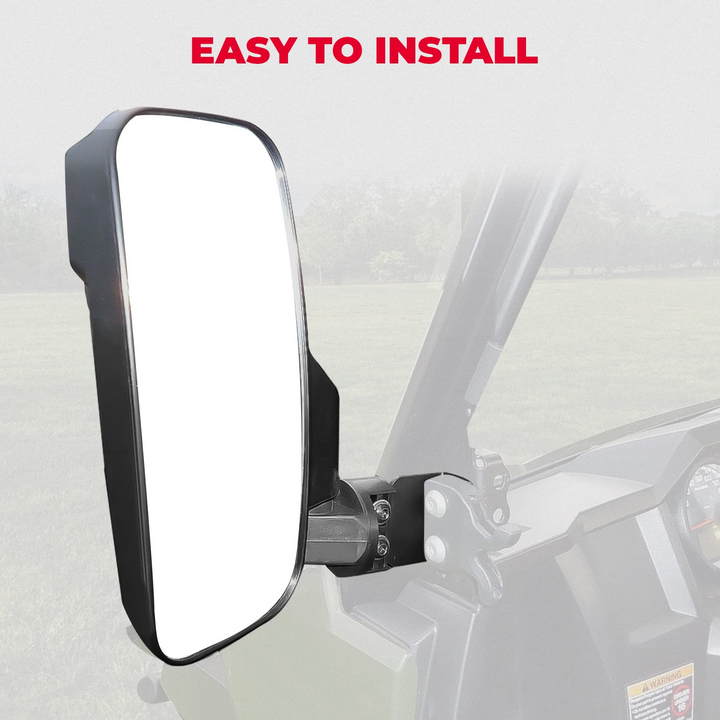 Side Mirrors Compatible with Polaris Ranger 2015-2023 - Kemimoto