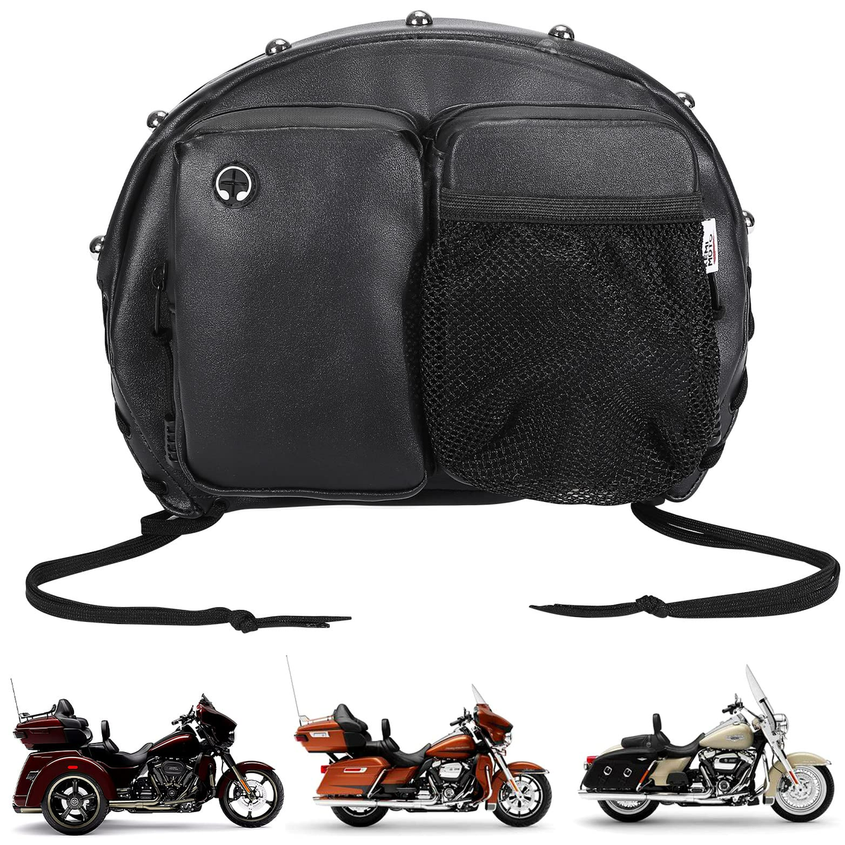 Harley Motorcycle Rider Backrest Organizer – Kemimoto