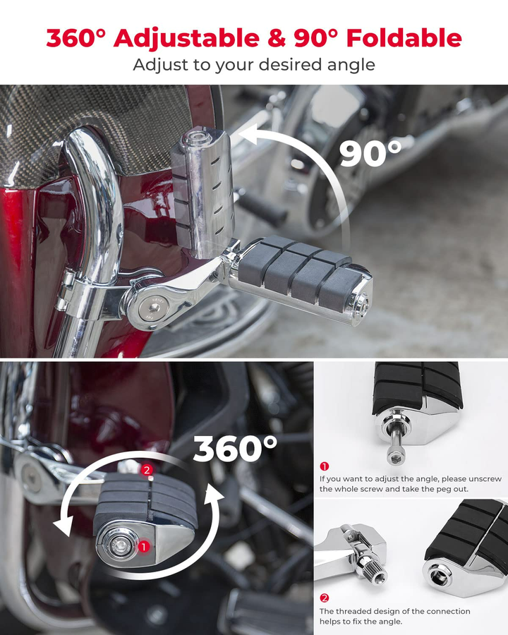 Harley Highway Pegs Foot Rest - Kemimoto