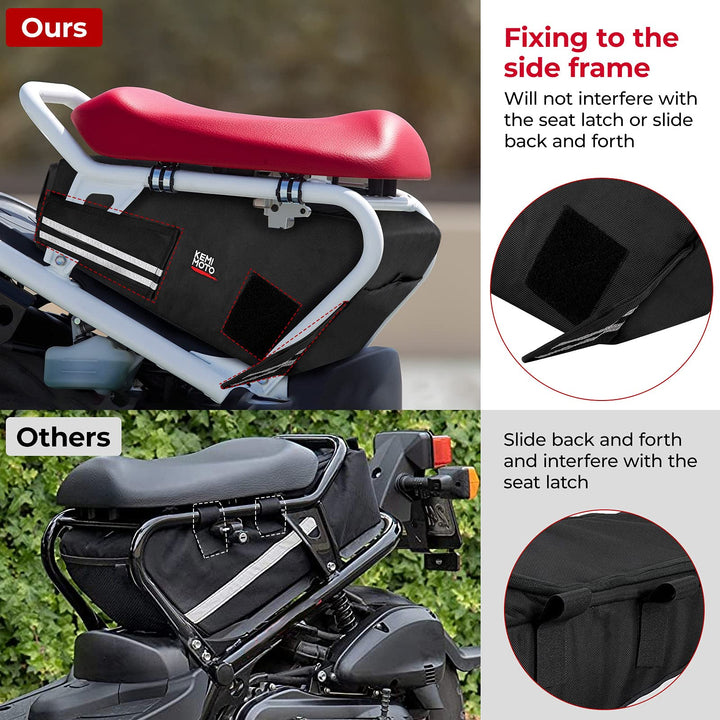 Under Seat Storage Bag Cling to The Side Frame 2010-2023 Ruckus Bag - Kemimoto