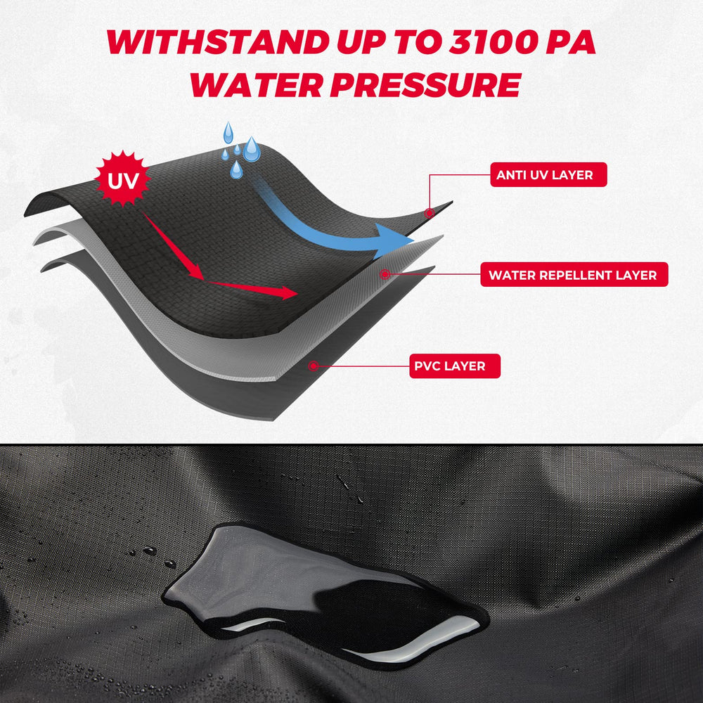 Half Cover Cockpit Cover Compatible with Polaris Slingshot - Kemimoto