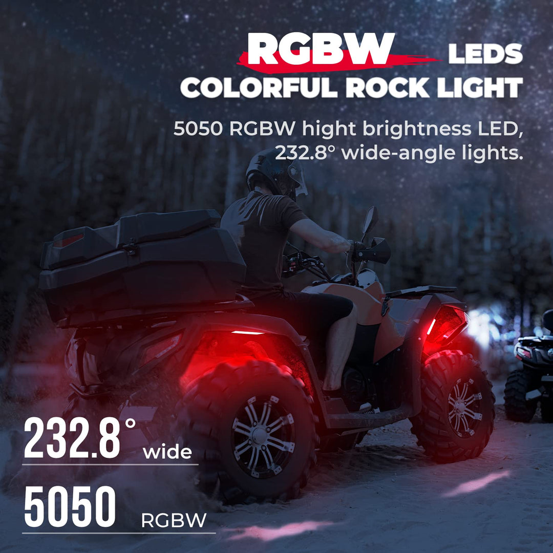 Rock lights for trucks utv atv cars