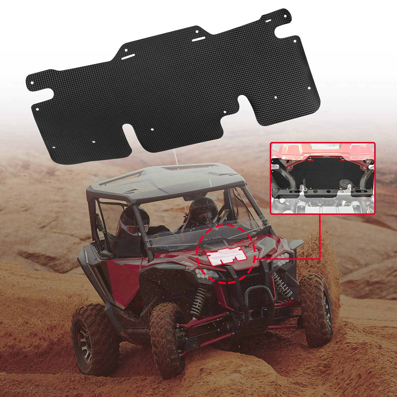 Honda Talon 1000R/ 1000X Mud Guard ( 3 pcs ) - Kemimoto