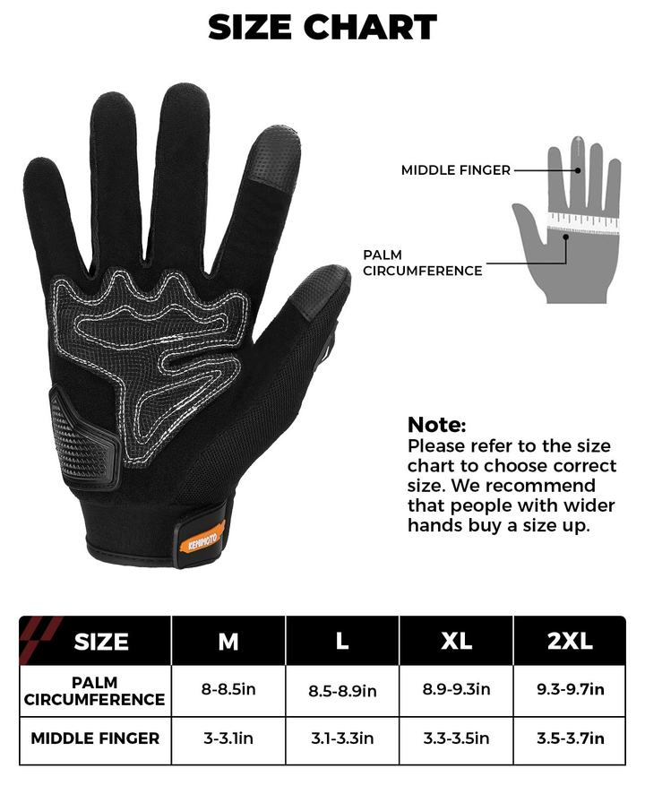 Summer Motorcycle Riding Gloves - Kemimoto