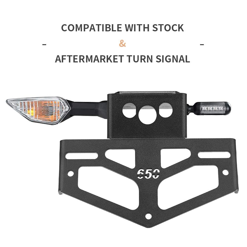 Motorcycles Ninja Fender Eliminator License Plate Bracket - Kemimoto