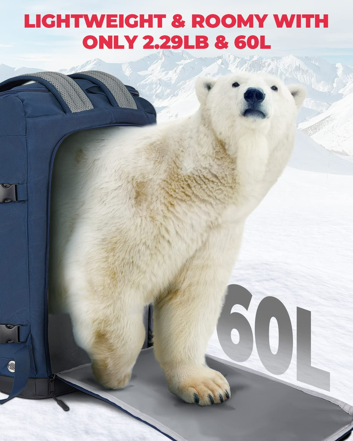 60L Upgraded Ski Boot Bag - Kemimoto