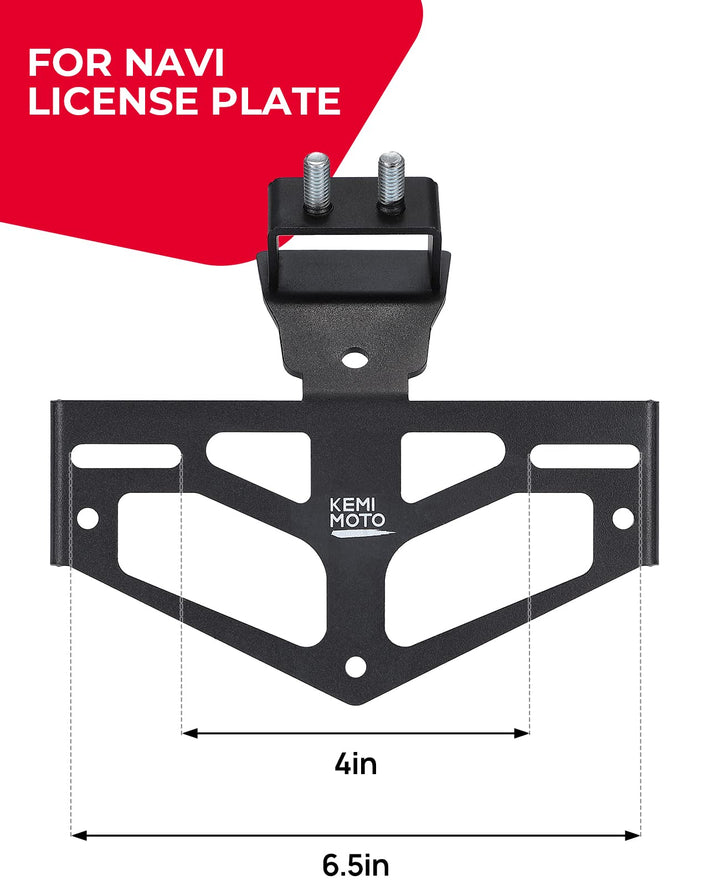 Motorcycle License Plate Bracket Holder Fit Honda Navi 2022 2023 Tail Tidy - Kemimoto