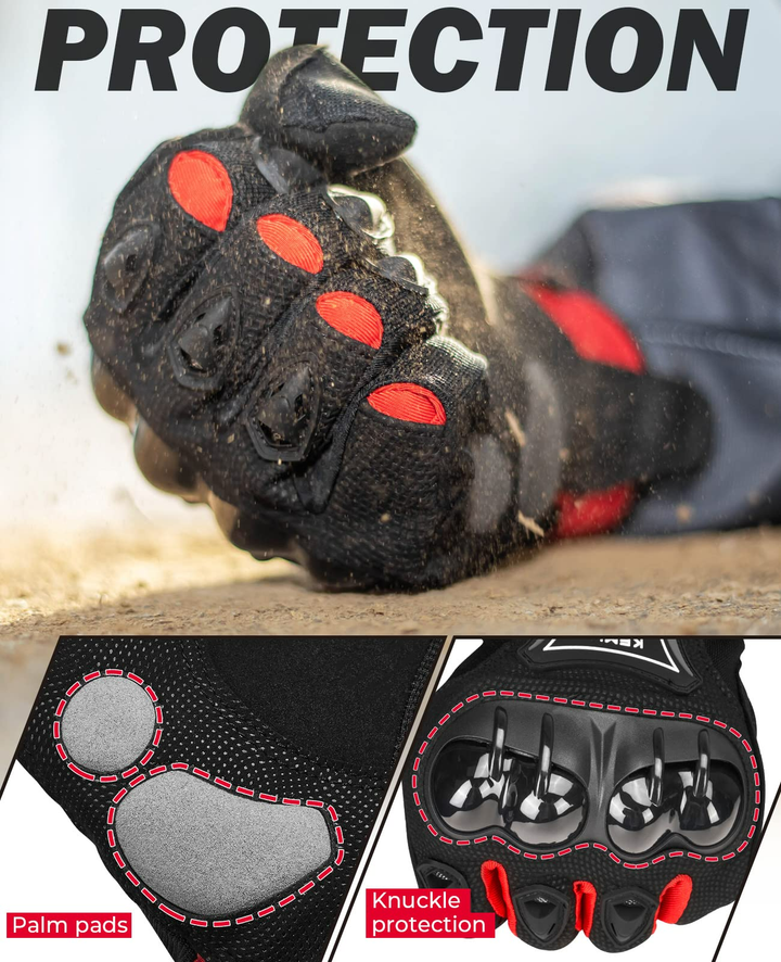 Summer Motorcycle Riding Gloves - Kemimoto