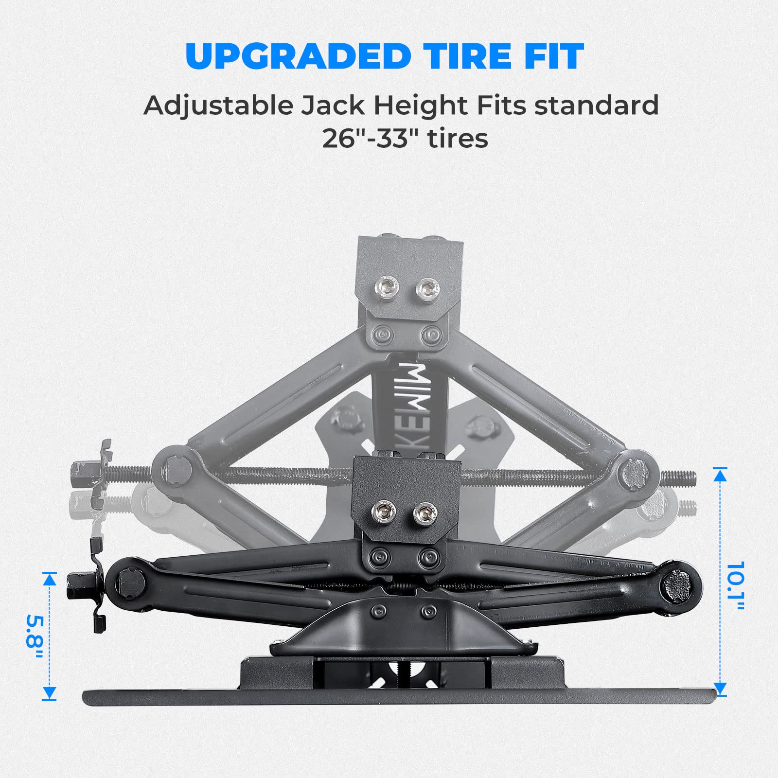 UTV Spare Tire Mount Fit Polaris Ranger General 1000 26