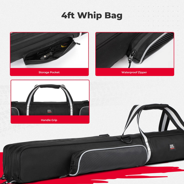 4FT Whip Lights Storage Bag - Kemimoto