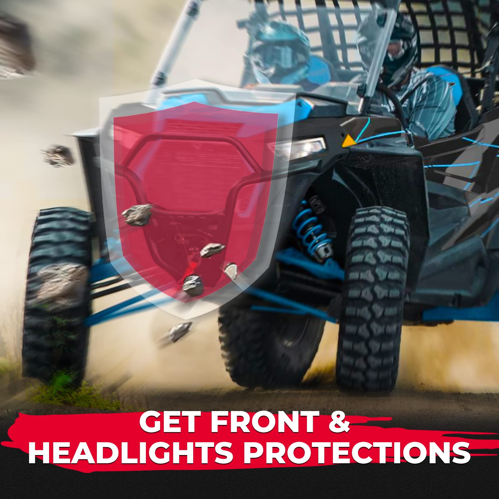 Front Bumper Fit Polaris RZR XP 1000 / Turbo (2019-2023) - Kemimoto