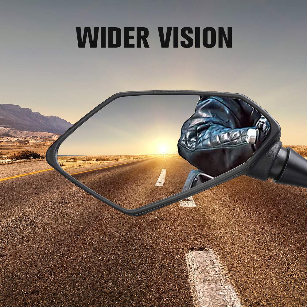 CHAFT paire de rétroviseurs universel SPORT SERIE pour moto carénée CHAFT paire de rétroviseurs universel SPORT SERIE pour moto carénée