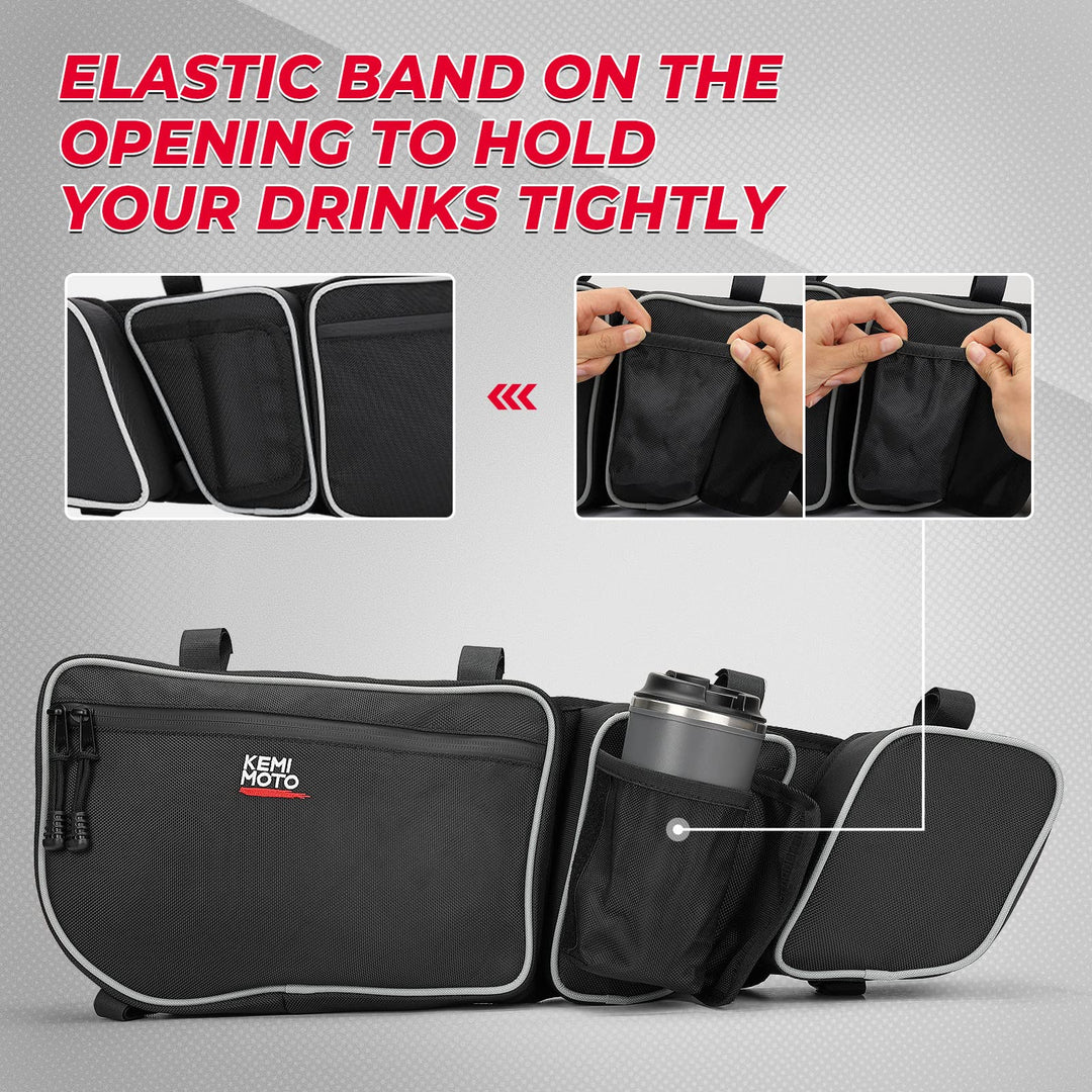 Door Bags can hold your drinks