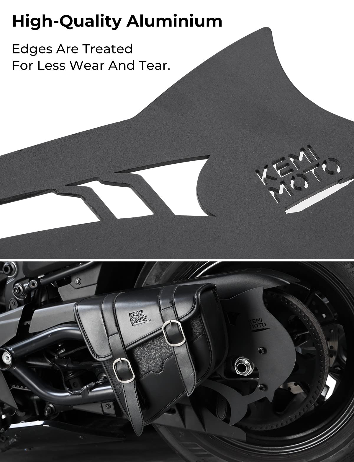 Motorcycle Swingarm Bag Bracket Mount Kit Fit Sportster S 2021-2023 - Kemimoto