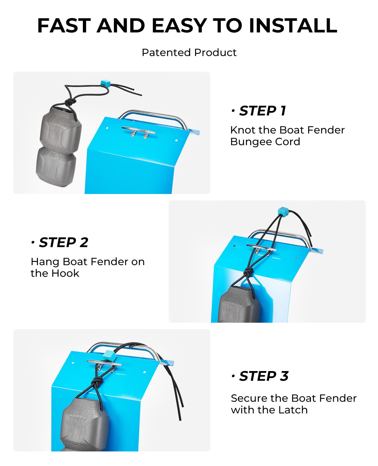 Adjustable Boat Fender Modular Assembly Bumpers - Kemimoto